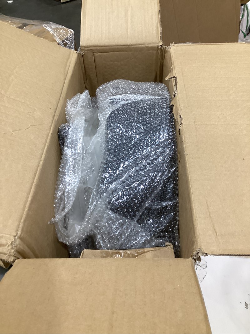 Condition photo showing As Is for VEVOR Rolling Stools with Wheels, 400 LBS Weight Capacity Adjustable Height Stool with Ultra-Thick Seat Cushion, Swivel Stools Chair for Salon, Bar, Home, Office, Tatoo, Medical, Massage, Black