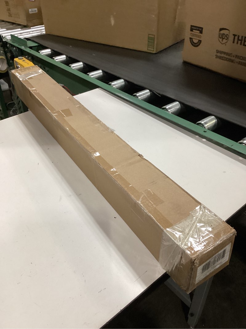 Condition photo showing New/Like New for CHICOLOGY Bamboo Roman Shades - Customer Favorite Light Filtering Blinds for Windows, Premium Quality, Ideal for Home, Snow White, 36" W X 64" H 36"W X 64"H Snow