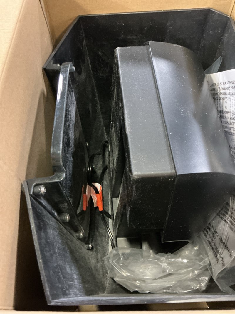 Condition photo showing As Is for fellowes lx50-rs 9-sheet cross cut paper personal shredder
