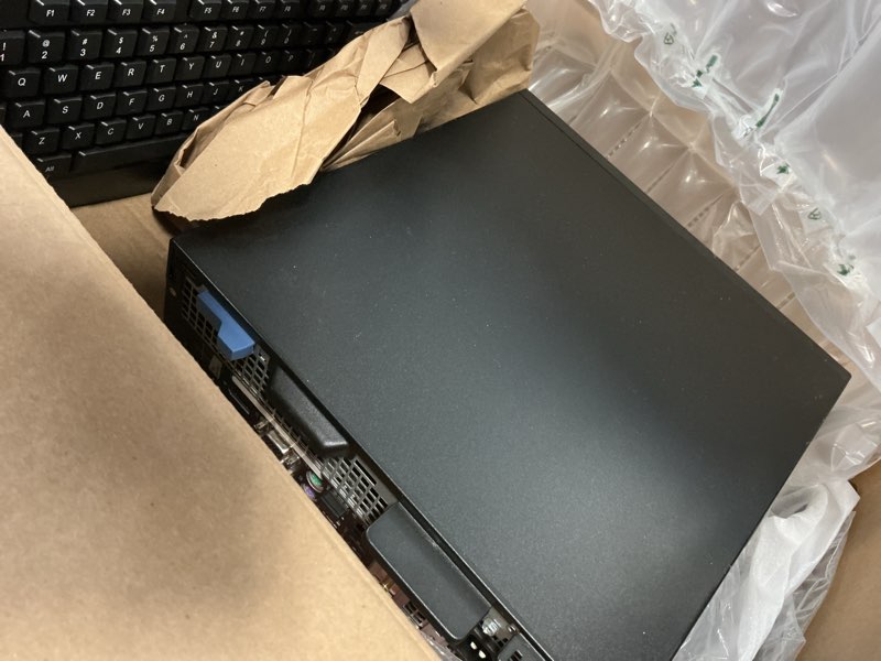 Condition photo showing As Is for dell optiplex 7040 desktop computer pc, intel core i7-6700 processor up to 4.0 ghz, 32gb ddr4 ram, 512gb m.2 nvme ssd, built-in wi-fi, bluetooth, windows 11 pro - (renewed)