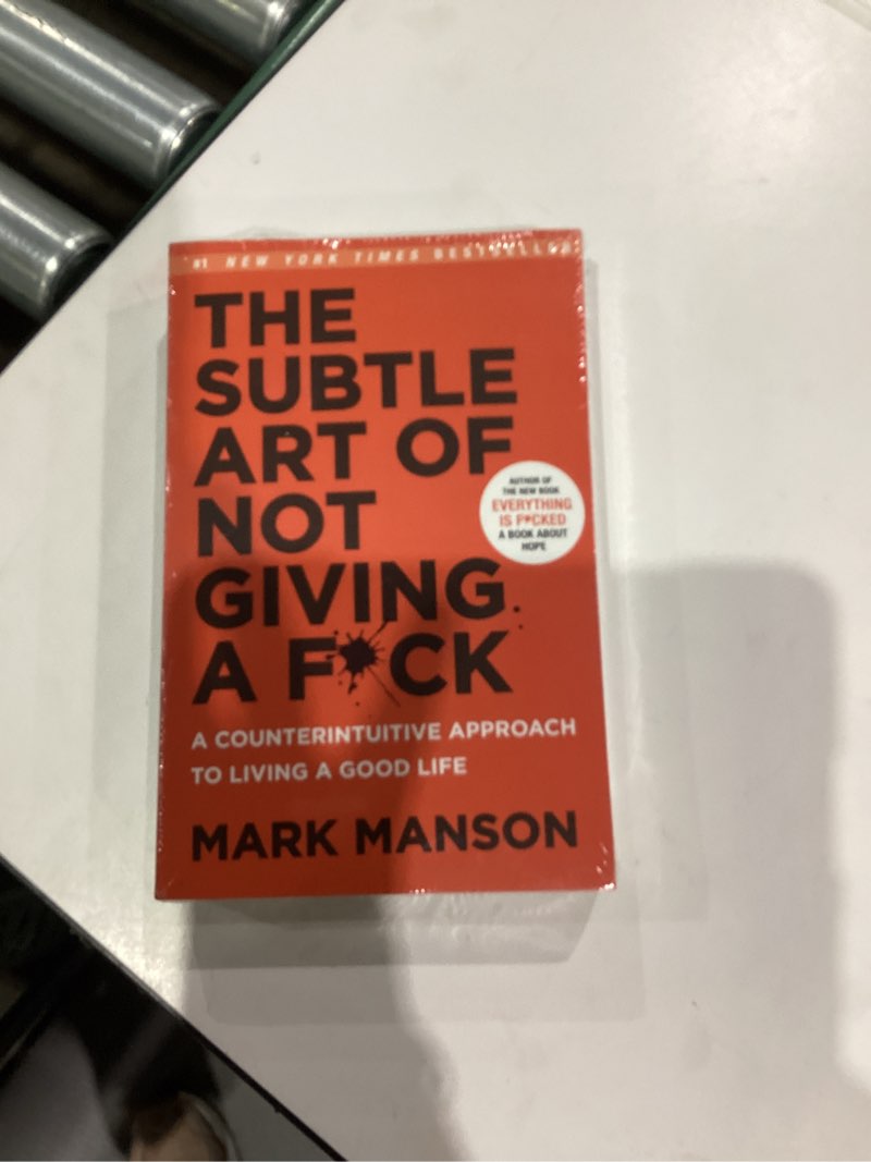 Condition photo showing New/Like New for The Subtle Art of Not Giving a F*ck / Everything Is F*cked Box Set