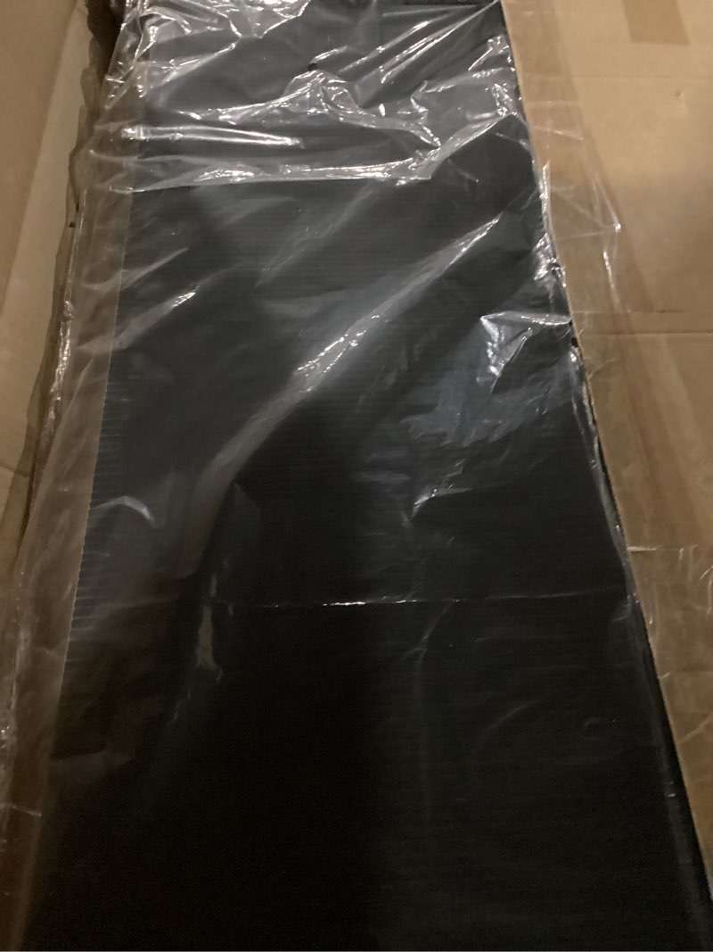 Condition photo showing Good Condition for Board2by Cork Board Bulletin Board 36 x 48, Black Wood Framed 4x3 Corkboard, Foldable Office Board for Wall Decor, Large Wall Mounted Notice Pin Board with 36 Push Pins for School, Home & Office 48" x 36"