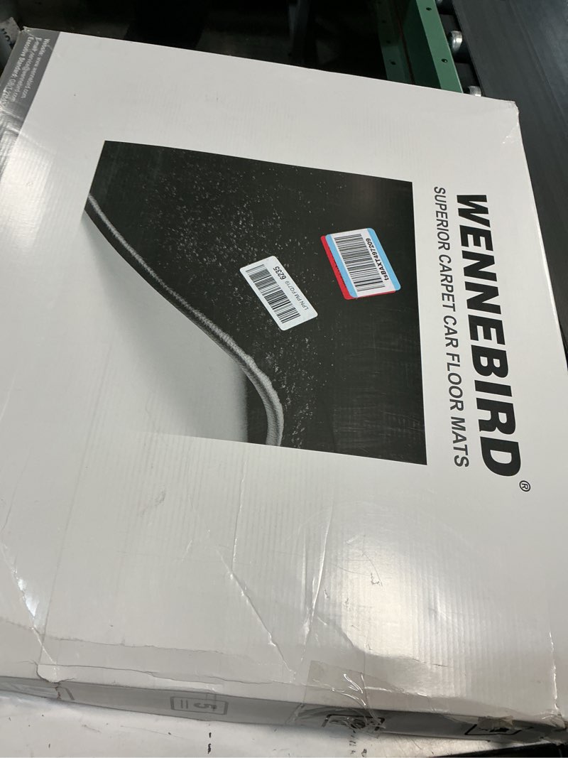 Condition photo showing Good Condition for wennebird superior carpet floor mats for 2014-2021 toyota tundra crewmax cab, 0.6-inch ultra-thick, noise-reducing, all-weather waterproof anti-slip – 3-pc set 2014-2021 tundra 3-pc set