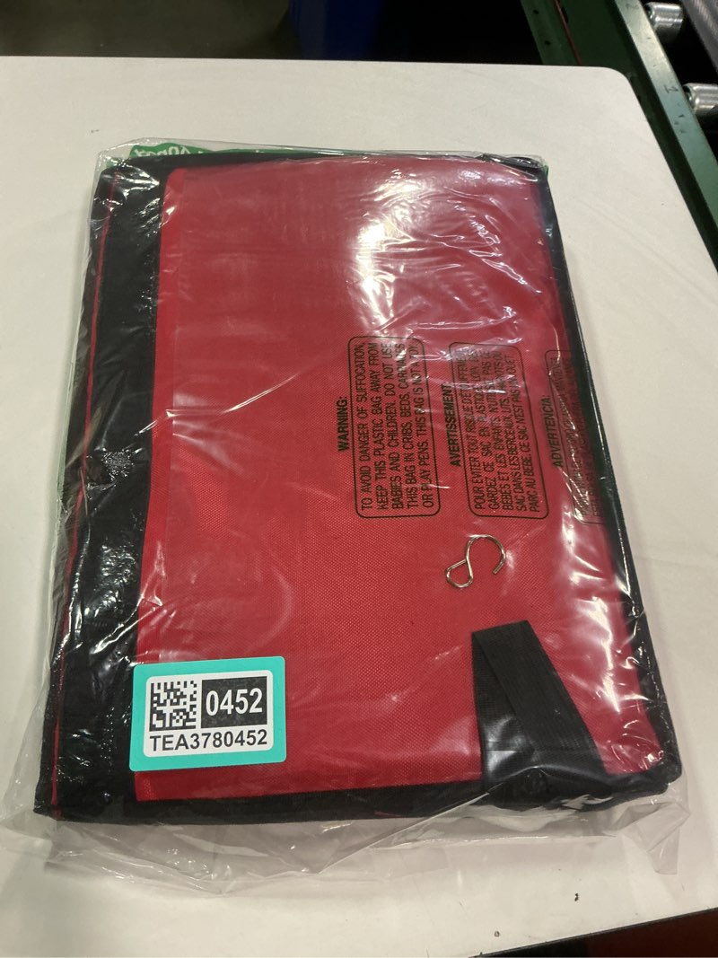 Condition photo showing New/Like New for Red Insulated Bags For Food Delivery XL - 18.1" x 13.8" x 13.8", Commercial Insulated Food Delivery Bag w/ Divider, Waterproof & Foldable Catering Bag Food Deliveries, Delivery Pizza Bags 12 Inches Red 48 L