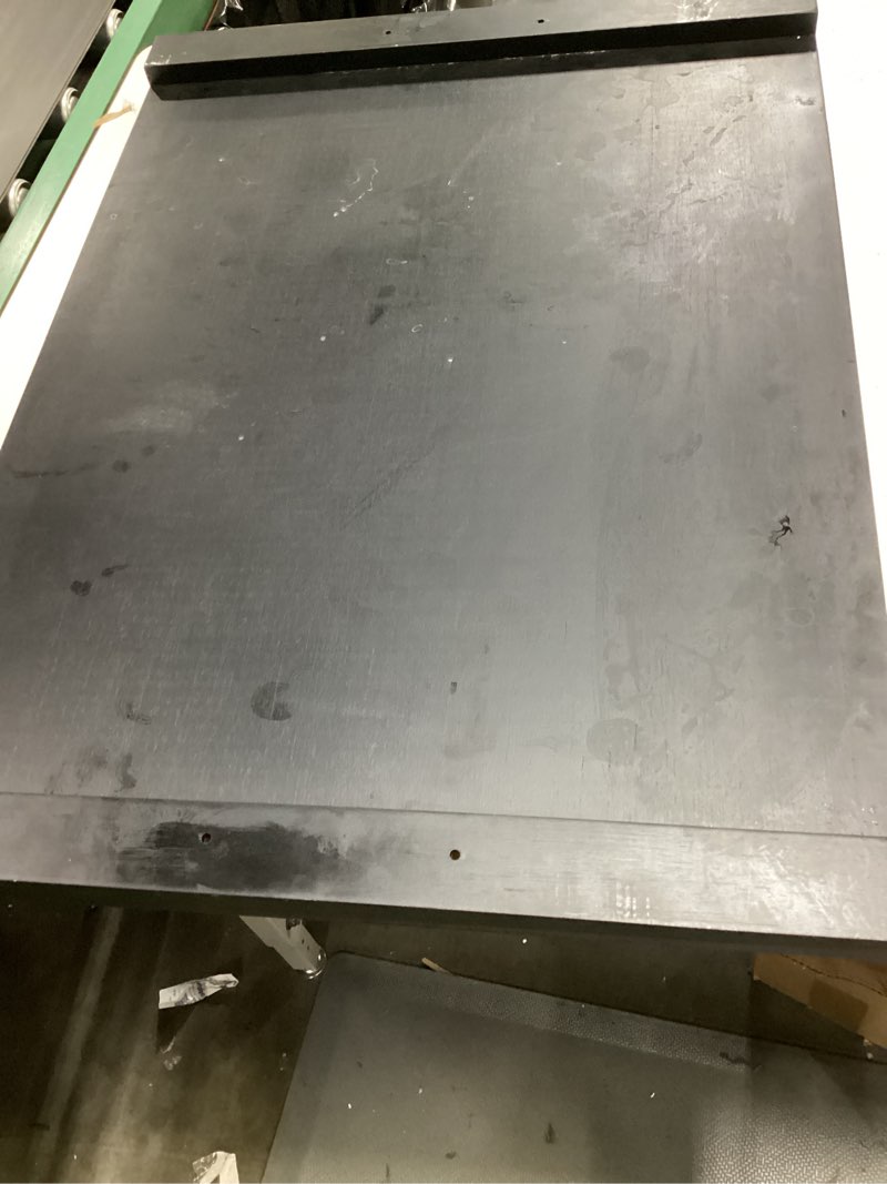 Condition photo showing As Is for noodle board stove cover with handle wooden stove top cover board 29.5x22" for electric gas stove burner, glass range stovetop cover black