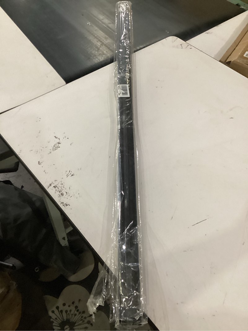 Condition photo showing Good Condition for 4pcs black t molding floor transition strip, 4ft x 1.6in aluminum laminate transition strip for flooring - floor flat divider strip doorway edge trim for joining floor gaps, threshold 4ft x 1.6in black 4