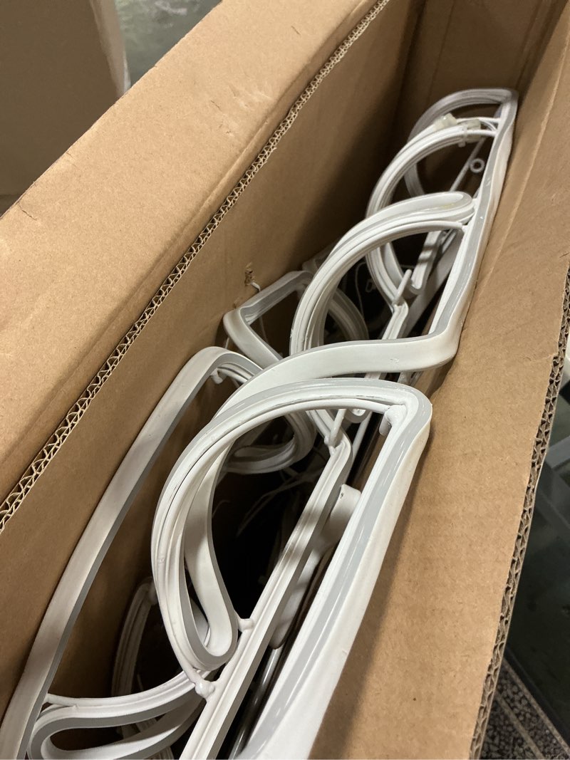 Condition photo showing As Is for 81821 - GE StayBright® LED 48-in Neon Flex Candy Cane, 1,296ct, Red/White/Green