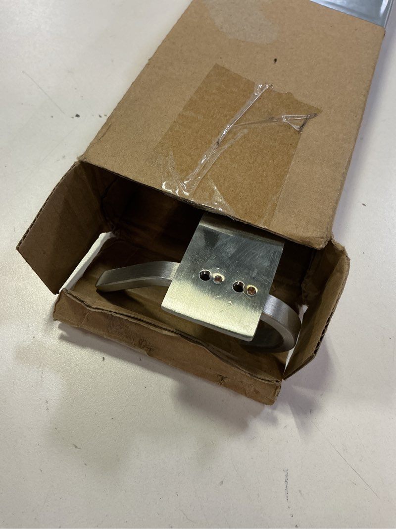 Condition photo showing Good Condition for YUMORE Over The Door Hooks, SUS304 Stainless Steel Heavy Duty Door Hanger for Coats Robes Hats Clothes Towels, Hanging Towel Rack Organizer, Easy Install Space Saving Bathroom Hooks, Brushed Finish SUS Brushed Finish