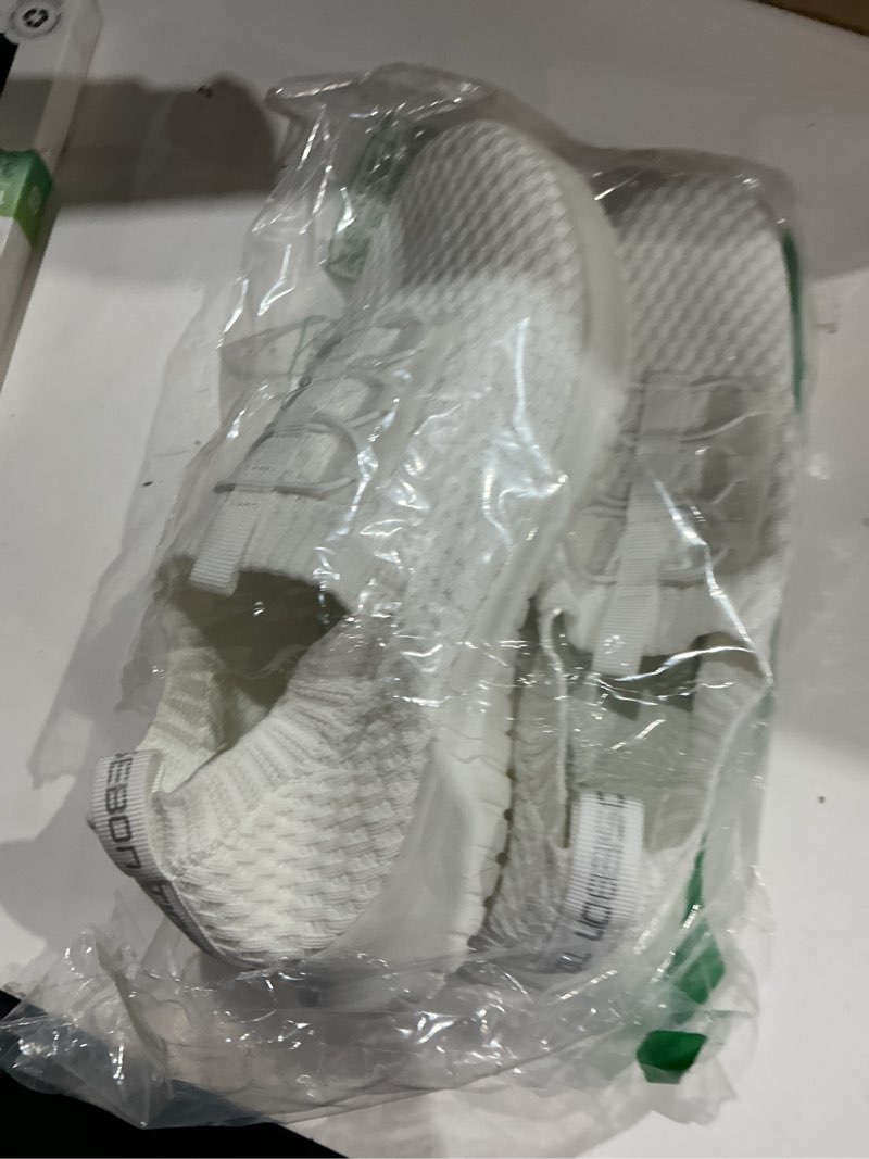 Condition photo showing Good Condition for tiosebon women's slip on walking shoes lightweight casual running sneakers 7.5 b white