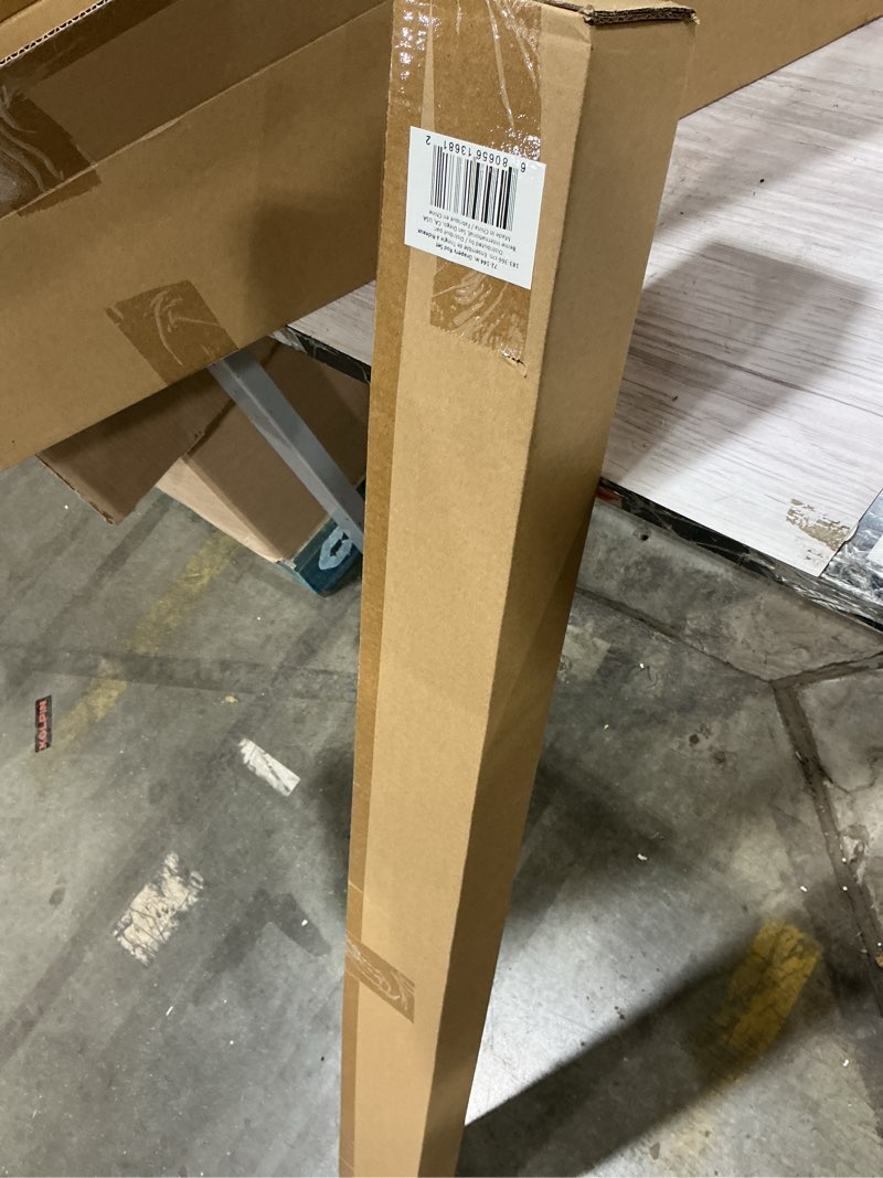 Condition photo showing New/Like New for decopolitan urn single rod set, 72-144-inch, antique black antique black 72-144-inch curtain rod