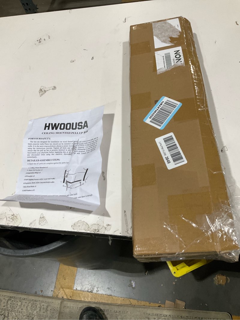 ceiling mounted pull up bar