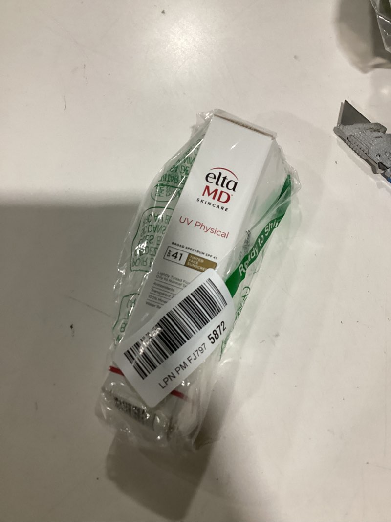 Condition photo showing Good Condition for EltaMD UV Physical Tinted Sunscreen for Face, SPF 41 Tinted Sunscreen, 100% Mineral Active Sunscreen