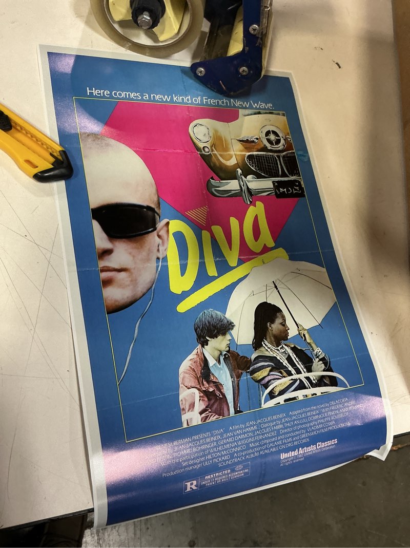 Diva Movie Poster Print (11 x 17)