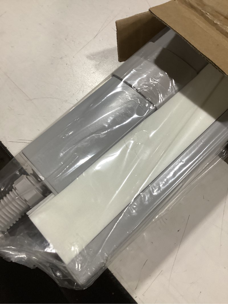 Condition photo showing Good Condition for lazblinds no tools no drill cordless cellular shades, light filtering honeycomb shades for home, thermal insulation blinds for windows, 32" w x 64" h, grey light filtering-grey 32" w x 64" h