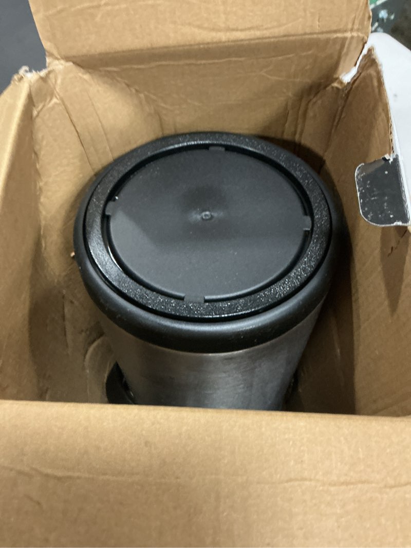 Condition photo showing As Is for coffee carafe insulated 102 oz / 3l stainless steel hot beverage dispenser, airpot coffee dispenser with pump, thermal coffee carafe for hot liquids, coffee carafes for keeping hot drink dispenser