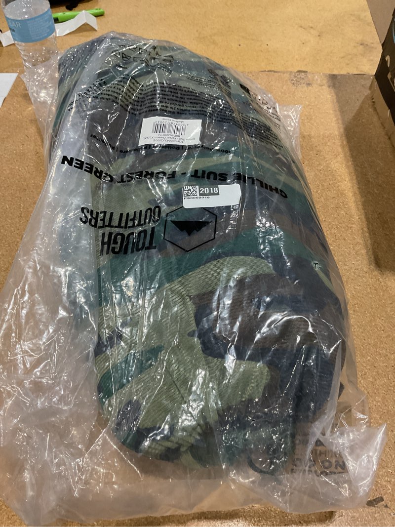 Condition photo showing New/Like New for tough outfitters ghillie suit men - leafy camo outfit - leafy suit for turkey hunting - camo clothes - effective leaf camouflage for hunting - bush costume - adult camouflage set forest green xl / xxl