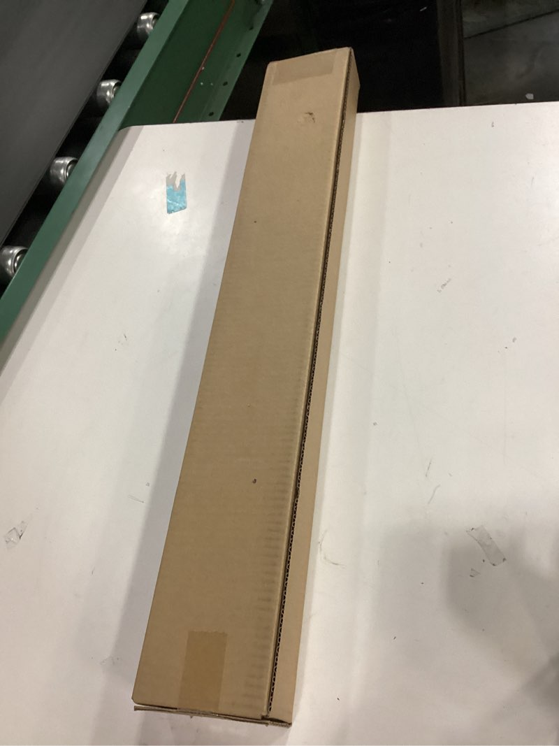 Condition photo showing New/Like New for LazBlinds Cordless White 1" Room Darkening Vinyl Mini Blinds, 25" W X 64" H Horizontal Window Blinds for Home, Cordless Shades for Indoor Windows White 25"W X 64"H