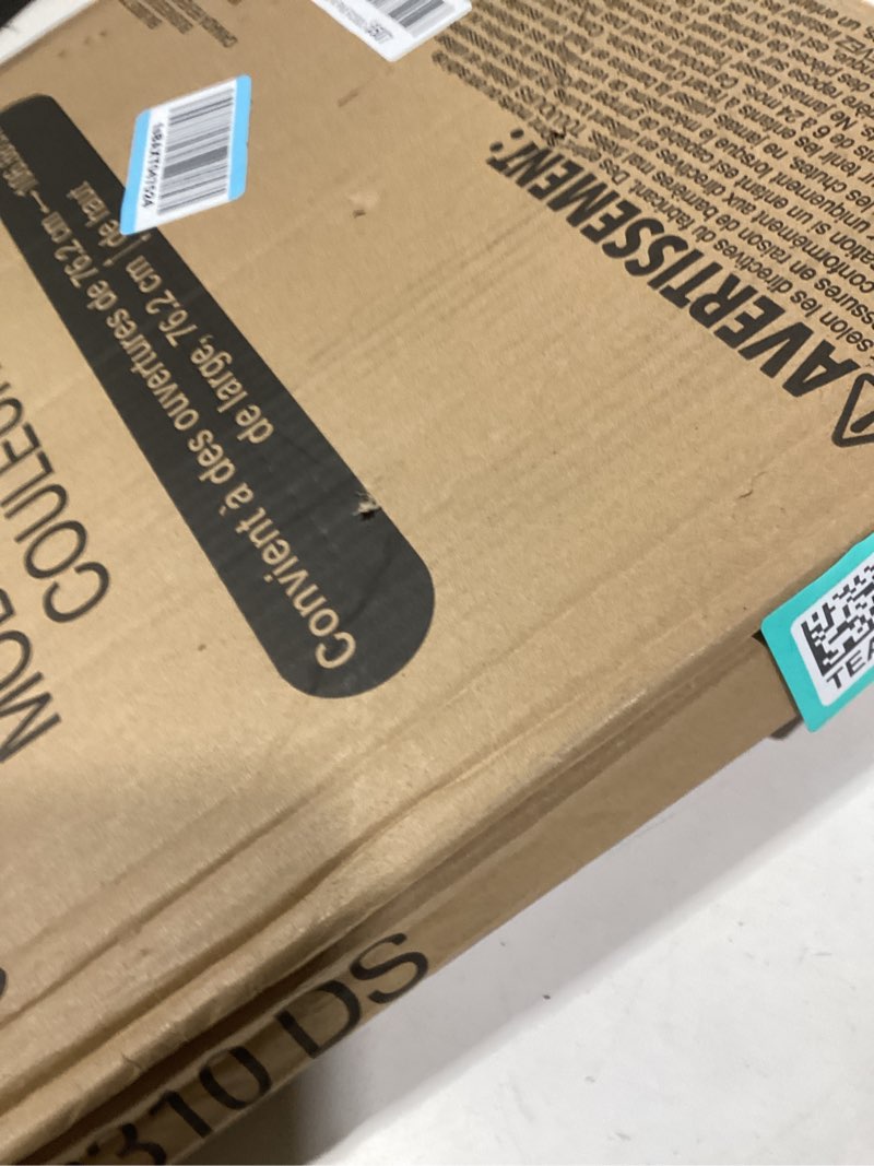 Condition photo showing New/Like New for Regalo Safety 41” Extra Wide Baby Gate for Doorways & Bottom of Stairs, Pressure Mounted Wood Accent Gate with Door, Tested & Safe for 30 Years, American Designed, American Owned Black Wooden - 30-41.5"w X 30"h