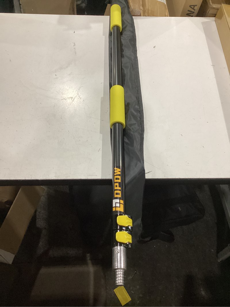 Condition photo showing New/Like New for 3.4-8 telescopic extension pole,ft multi-purpose aluminum alloy telescoping rod with flip-lock design, sturdy for painting dusting, high house maintenance, and window cleaning 8 feet