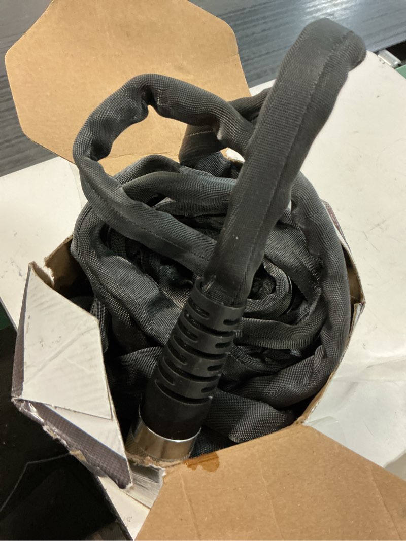 Condition photo showing As Is for zero-g teknor apex 5/8-in x 50-ft premium kink free woven gray hose