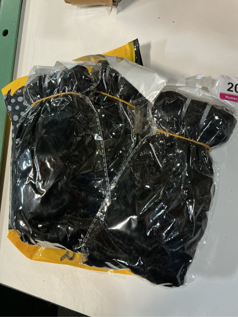 Condition photo showing Good Condition for bundles human hair 3c4a spiral end quick 3pcs burmese curly water wave bundles human hair extensions for black women 14-30 inch natural black (3 burmese bundles curly human hair, 16 18 20) 3 burmese curly bundles human hair 16 18 20