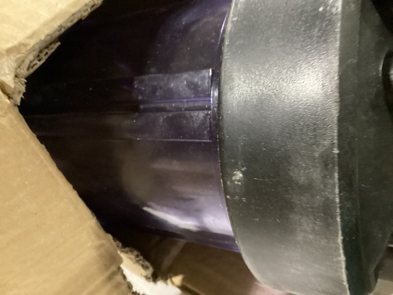 Condition photo showing As Is for WHT20 Whole House Water Filter Housing, Fit 20"x4.5" Sediment etc Filters for Well and City Water, Big Filter Blue Pre-Filtration System for Home, 1" NPT Port, Pressure Release (Clear Housing) Fit for 20"x4.5" Sediment etc Water Filters