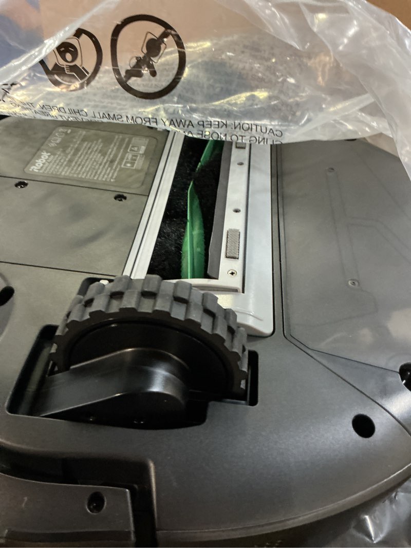 Condition photo showing Good Condition for irobot roomba 104 2in1 vacuum & mop robot - self-empties for 75 days, intense power-lifting suction, vacuums all floors, ideal for pet hair, lidar smart navigation mapping, mops hard floors roomba 105 combo (y351)