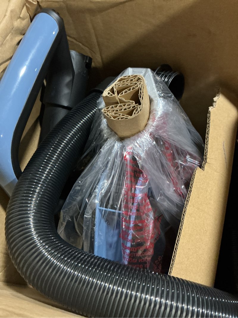 Condition photo showing Good Condition for mainstays lightweight bagless upright vacuum cleaner with brush and crevice tool