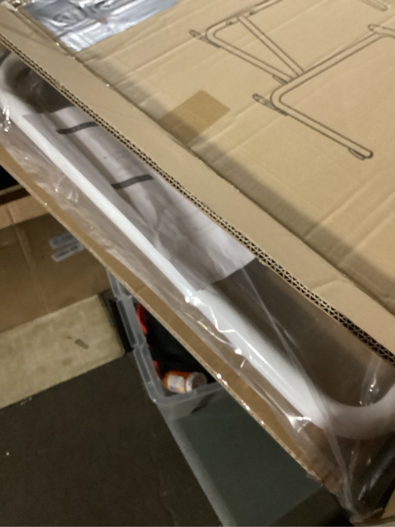 Condition photo showing New/Like New for couch stand assist aid for elderly, help get up out from chairs for seniors, mobility lift support bar, floor to top 25.5 inches white 25.5"