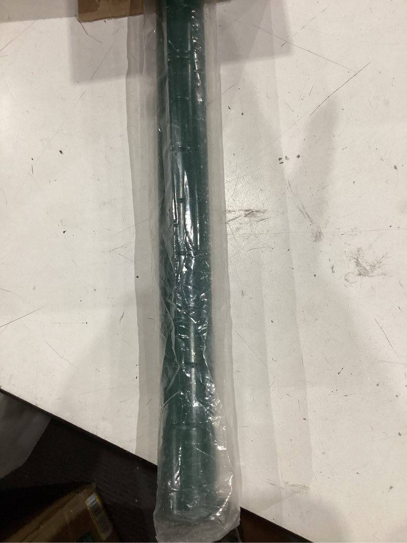 Condition photo showing Good Condition for winco post for wire utility shelf, 34" height, green