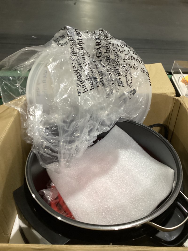 Condition photo showing Good Condition for instant pot superior cooker 7.5qt slow cooker and multicooker, 4-in-1 functions, sears/sauté, slow cooks/roast, steams and warms, from the makers of instant pot