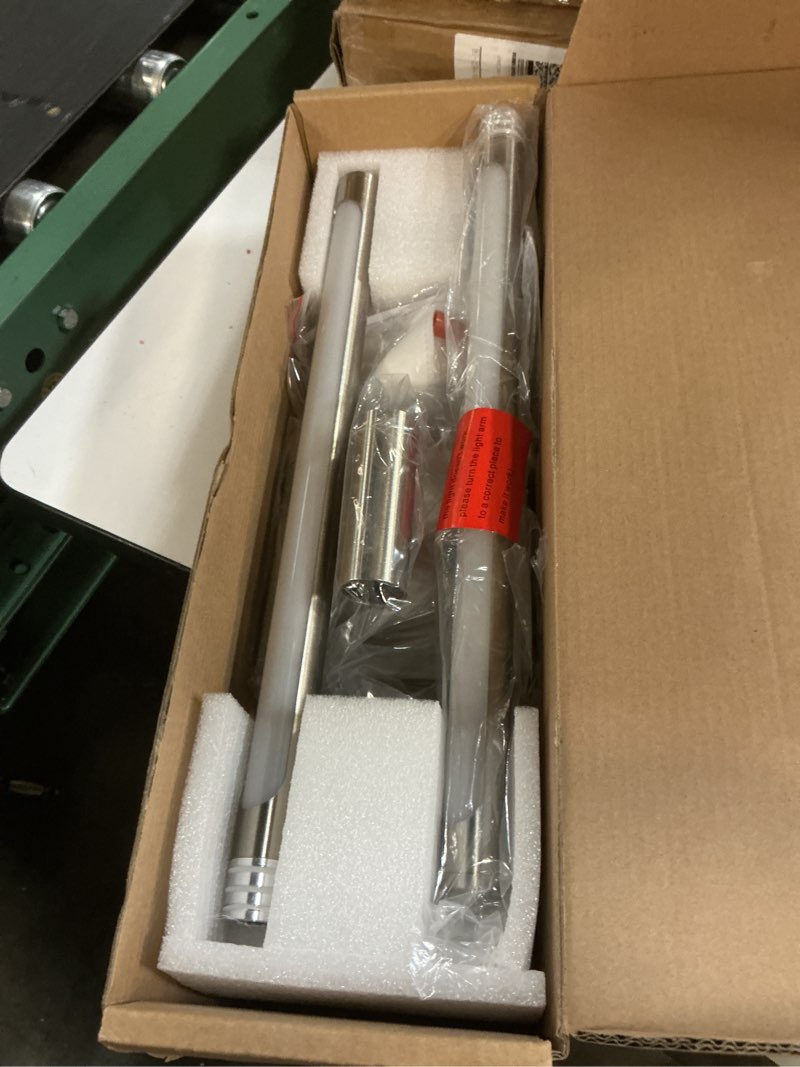 Condition photo showing Good Condition for brushed nickel vanity light fixtures for bathroom over mirror 30 inch led bath sconces ip44 5cct adjustable morden picture lights for paintings (built-in dimmer) 30 inch sand nickel