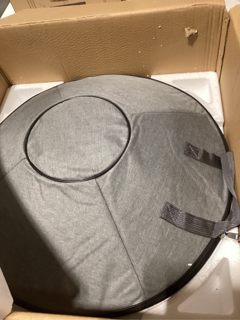 Condition photo showing As Is for "SINGOFIRE" New Upgrade Advanced Handpan Drum, Ember Steel Handpan, 10-Notes with Bag, 22-Inch 440Hz D Minor Kurd, Telescopic Drum Stand, Iridescent-Gold