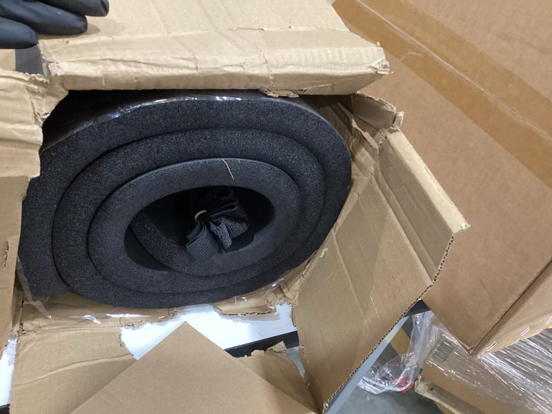 Condition photo showing Good Condition for ProsourceFit Extra Thick Yoga and Pilates Mat ½” (13mm) or 1" (25mm), 71-inch Long High Density Exercise Mat with Comfort Foam and Carrying Strap 1" Black