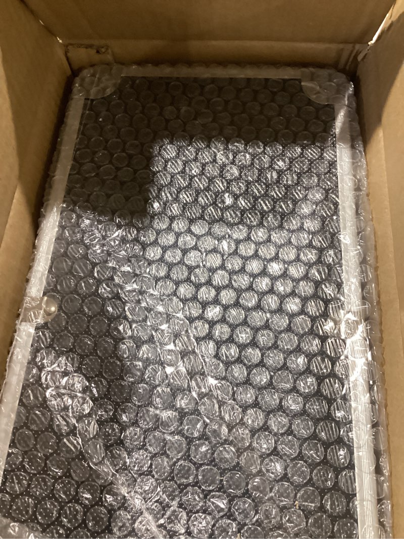 Condition photo showing New/Like New for File Organizer Storage Box, Portable Locking Storage Totes - Storage Box with Dual Combination Locks for Filing Office Documents (Black)