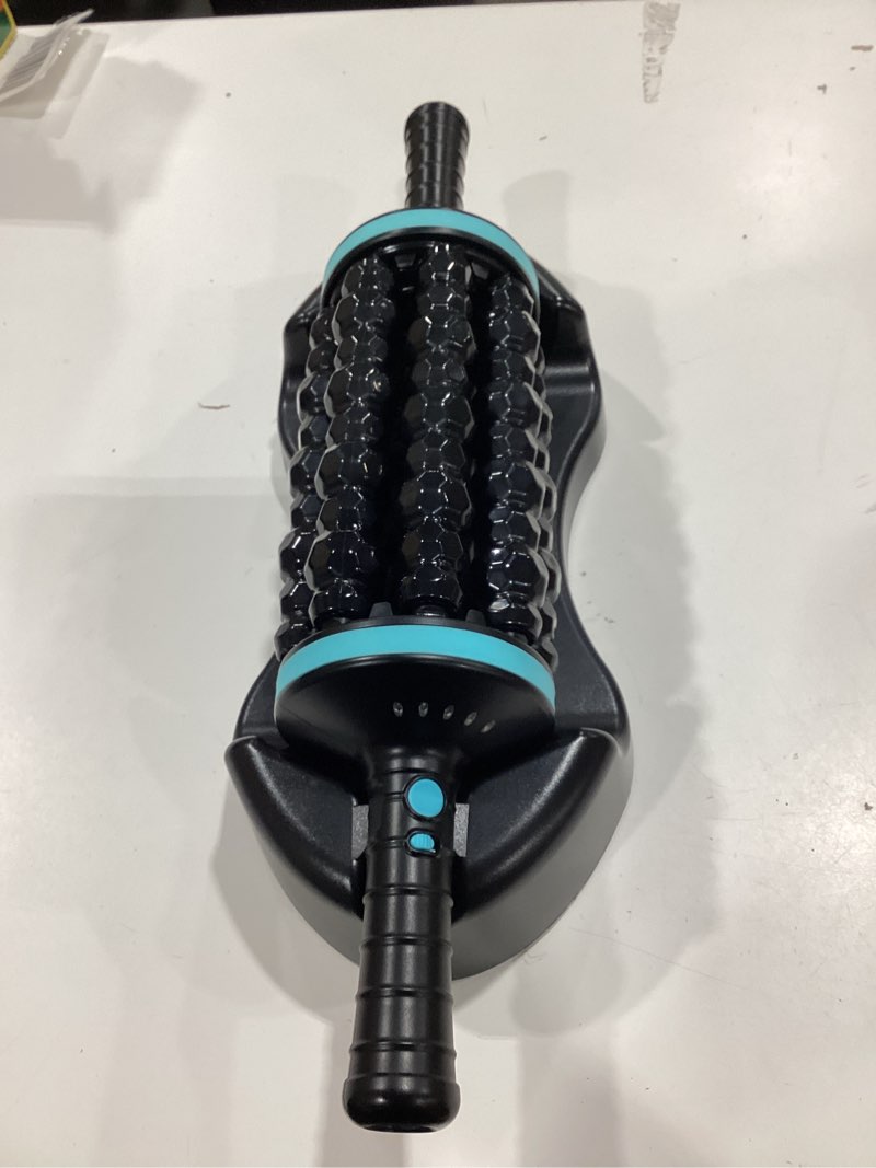 Condition photo showing Good Condition for chirp rpm rolling percussive massager, percussive therapy, whole body relief, deep tissue and muscle recovery, percussion massage, rechargeable, hands-free base, powerful, 5-speed reversible spin