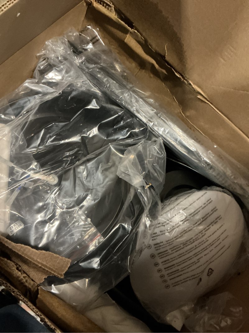 Condition photo showing As Is for fanbulous 42 inch waterproof outdoor ceiling fan with lights and remote,ip65 hanging gazebo fan with 3cct 6-speed dc motor,black wet rated plug in ceiling fan with cord for patios porch pergola black 42 inch