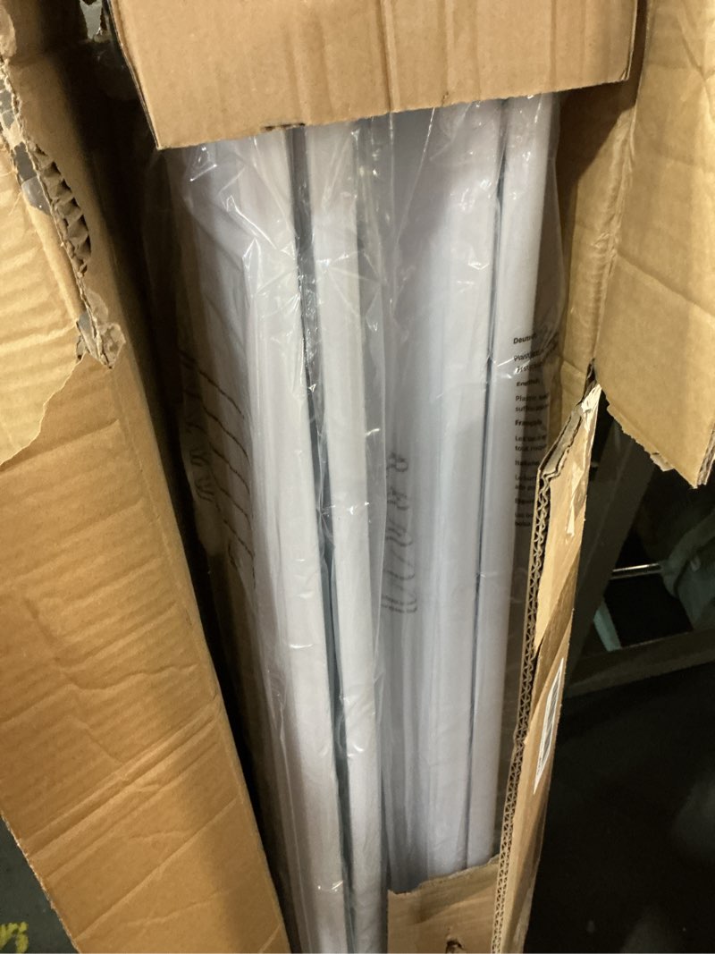 Condition photo showing Good Condition for ANTLUX 72W 4FT LED Wraparound Light, Ultra Slim LED Shop Garage Lights Flush Mount, 8000 Lumens, 5000K, No Glare, 4 Foot Wrap Office Ceiling Lighting Fixture, Fluorescent Tube Replacement, 4 Pack 5000K Daylight White