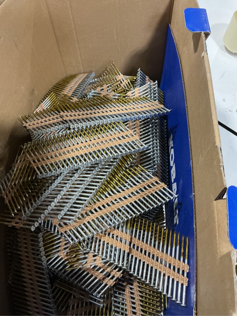 Condition photo showing As Is for wensilon 430pcs stainless steel 304 nails kit, hanging nails kit, wall nails kit, dowels kit, long nails kit kit ss