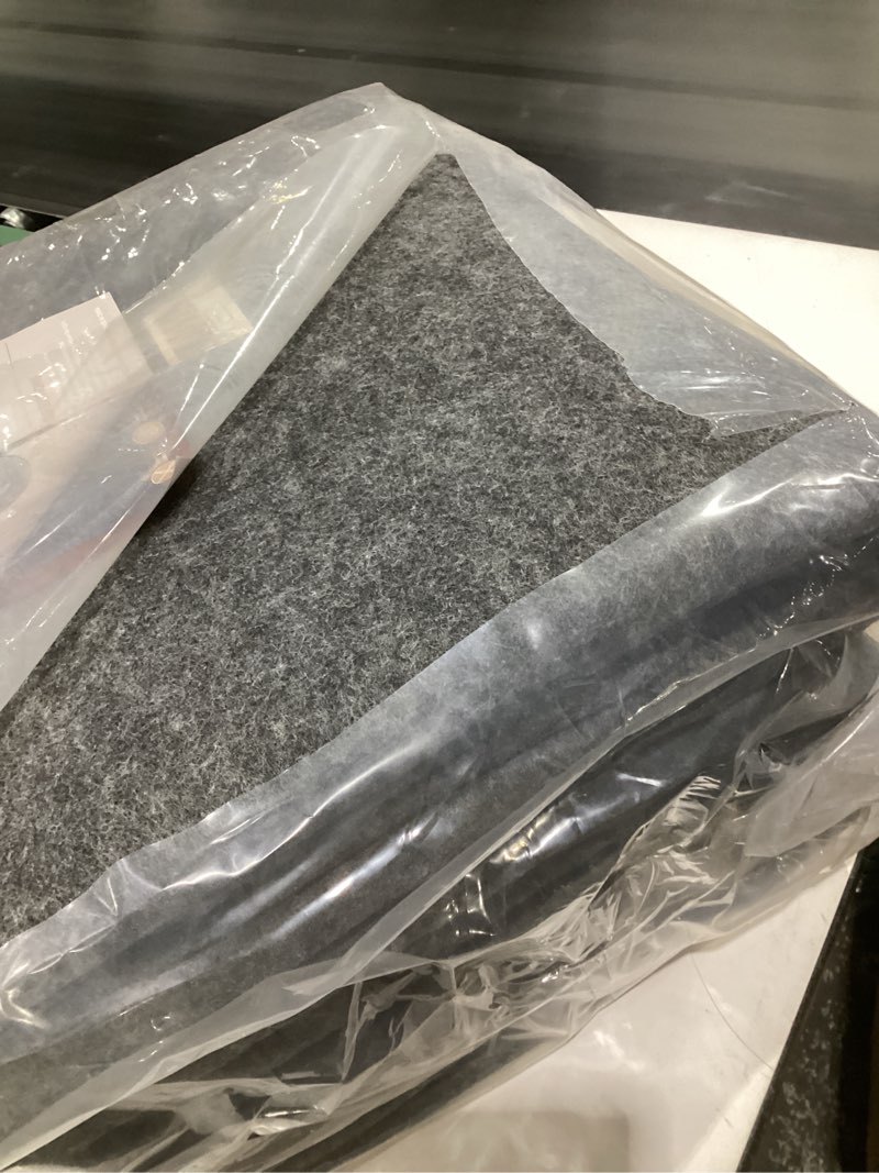 Condition photo showing Good Condition for felt rug pad, 9 x 12 ft rubber non-slip rug pad gripper, keep rugs secure and in place, extra strong under carpet mat cushion - for all floors 9 x 12 ft (rectangular)