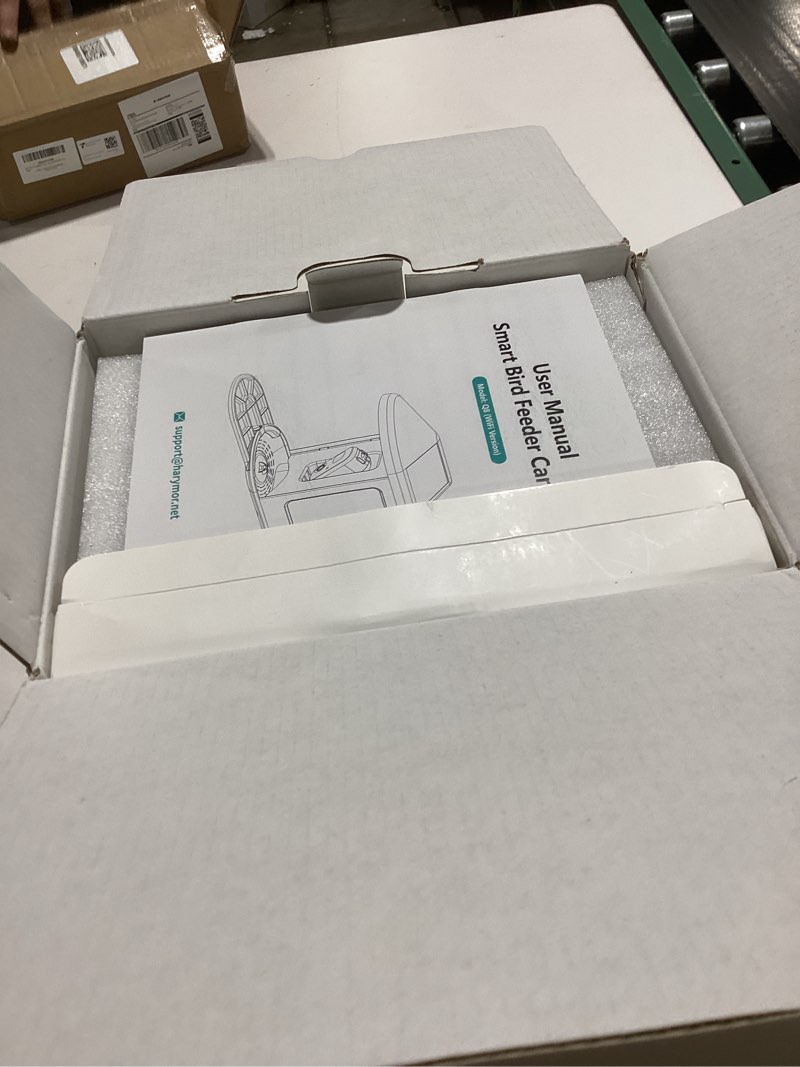 Condition photo showing Good Condition for Bird Feeder with Camera with AI Identify Birds Species Solar Panel, Smart Bird House with Cam, 2K Live View, Instant Arrival Alerts