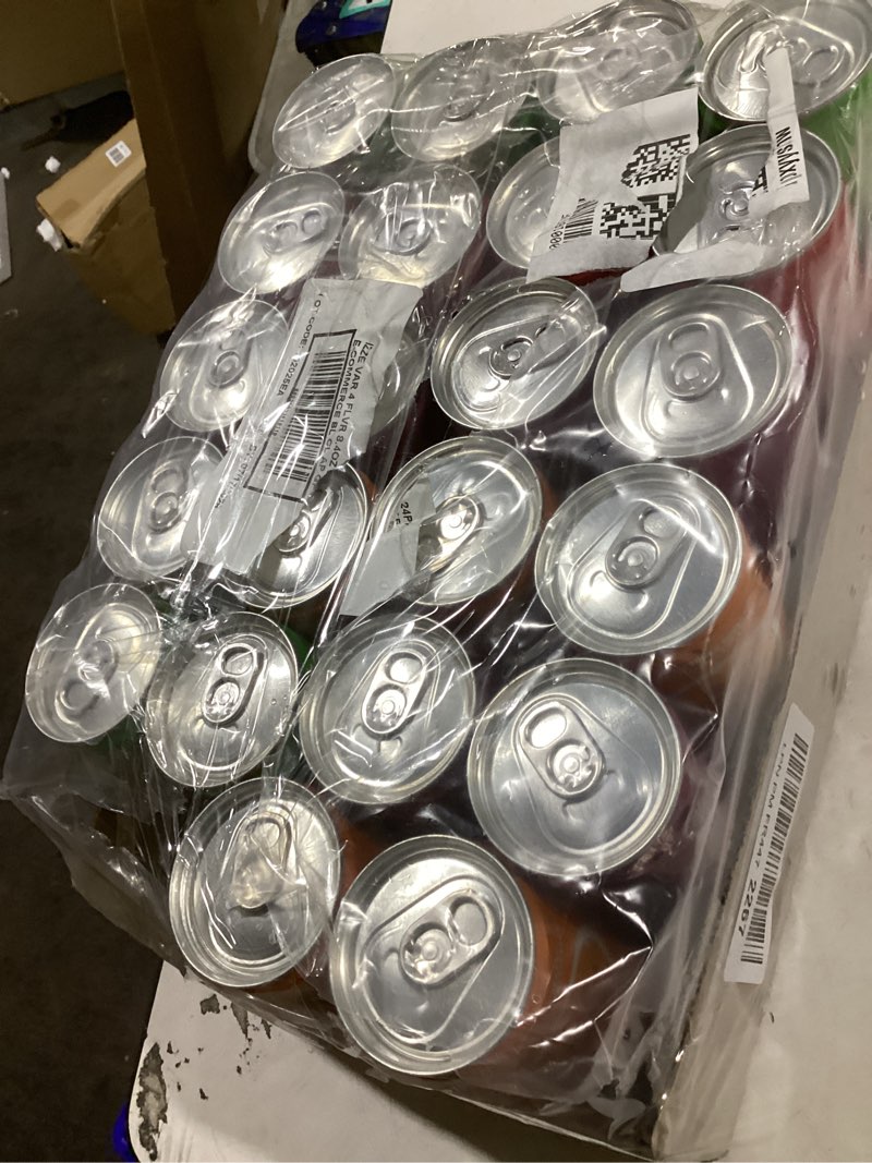 Condition photo showing As Is for izze sparkling juice, 4 flavor variety pack, 8.4 fl oz () blackberry, grapefruit, clementine, apple 8.4 fl oz (pack of 22