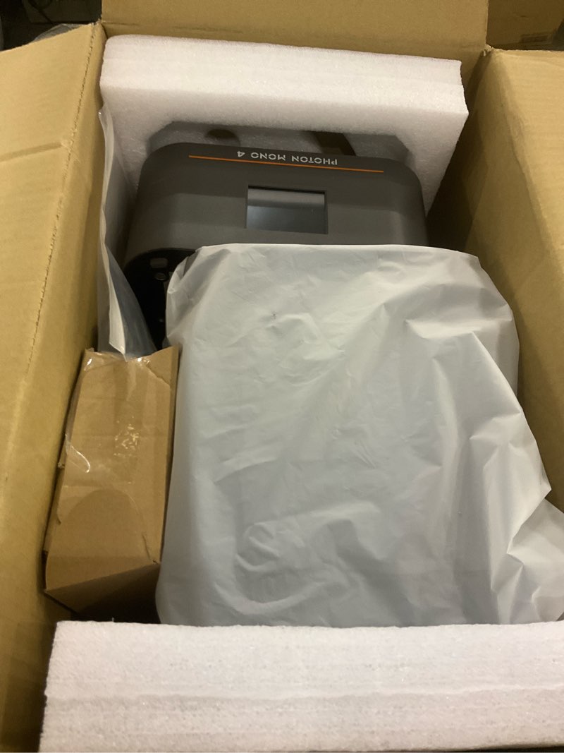 Condition photo showing Good Condition for ANYCUBIC 10K Resin 3D Printer, Photon Mono 4 LCD 3D Printer with 7-inch Mono Screen, Upgraded LighTurbo Matrix and Printing Platform, Printing Size of 6.04''x3.42''x6.49'' S-Mono 4