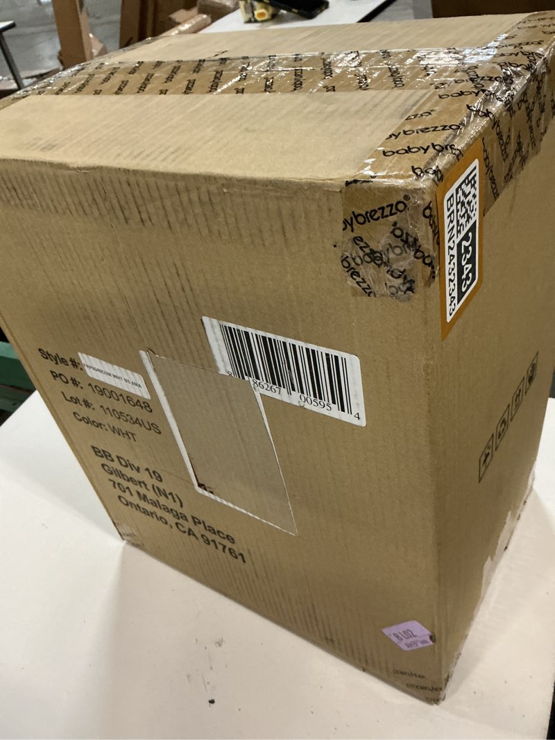 Condition photo showing New/Like New for Baby Brezza New and Improved Formula Pro Advanced Formula Dispenser Machine - Automatically Mix a Warm Formula Bottle Instantly - Easily Make Bottle with Automatic Powder Blending, White