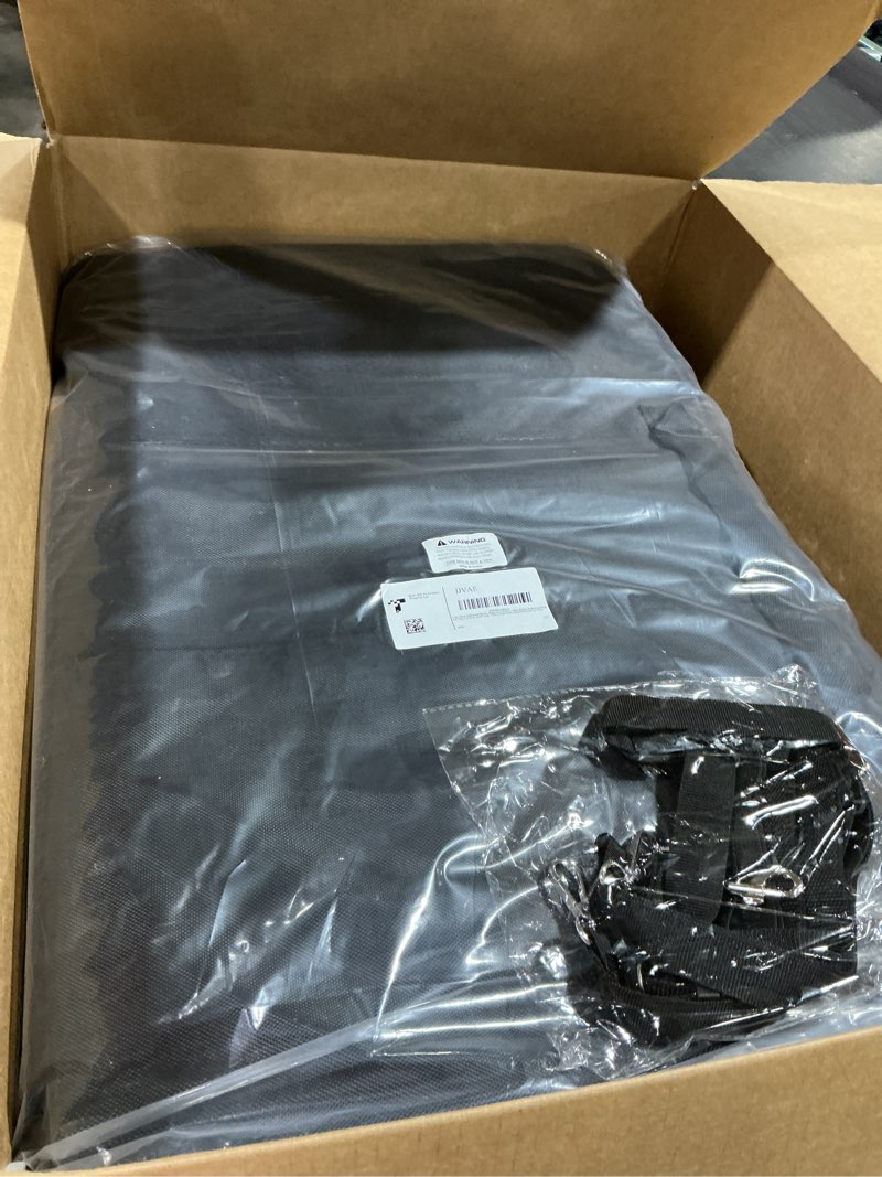 Condition photo showing Good Condition for Truck Back Seat Extender for Dogs Hard Bottom Holds 500lbs,Dog Car Seat Cover for Back Seat, Waterproof and Can be stored Dog Hammock for Car SUV Black For Full Size Truck