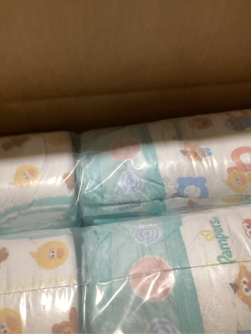 Condition photo showing New/Like New for Pampers Diapers - Baby Dry - Size 5, 164 Count, Absorbent Disposable Infant Diaper (Packaging May Vary) Size 5 164