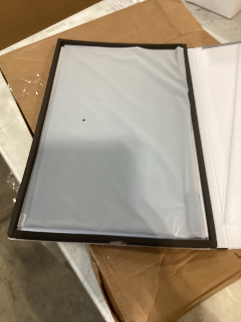 Condition photo showing As Is for Magnetic Monitor Privacy Screen for 24 Inch Flat Computer 16:9 Aspect Ratio, 24in Removable Anti Glare Filter, Blue Light Blocking Privacy Shield Eye Comfort, Hanging Anti Spy Desktop PC Protector 24'' Privacy Filter (16:9)