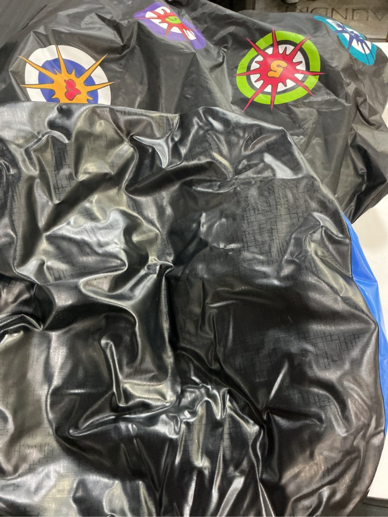 Condition photo showing As Is for hoperock punching bag for kids, boxing set with scoring, light, music, 4 game modes, inflatable boxing bag with gloves, birthday gifts toys for 4-8-12 years old boys