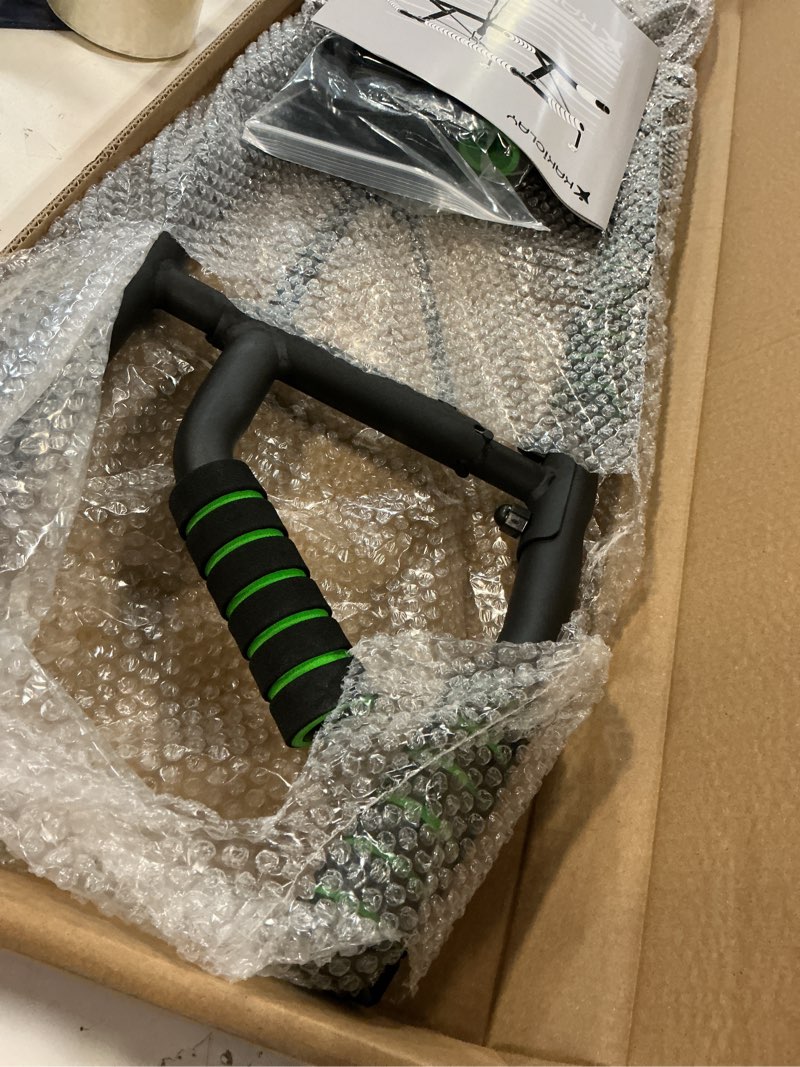 Condition photo showing Good Condition for New Upgrade Pull Up Bar for Doorway - Foldable Design & Space-Saving, Upto 440 Lbs Capacity, No Screwing or Slipping - USA Original Patent, Designed, Shipped, Warranty