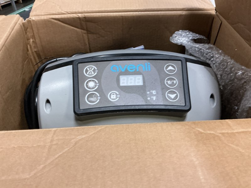 Condition photo showing As Is for avenli inflatable hot tub spa pump heater replacement suitable for wave & cosy
